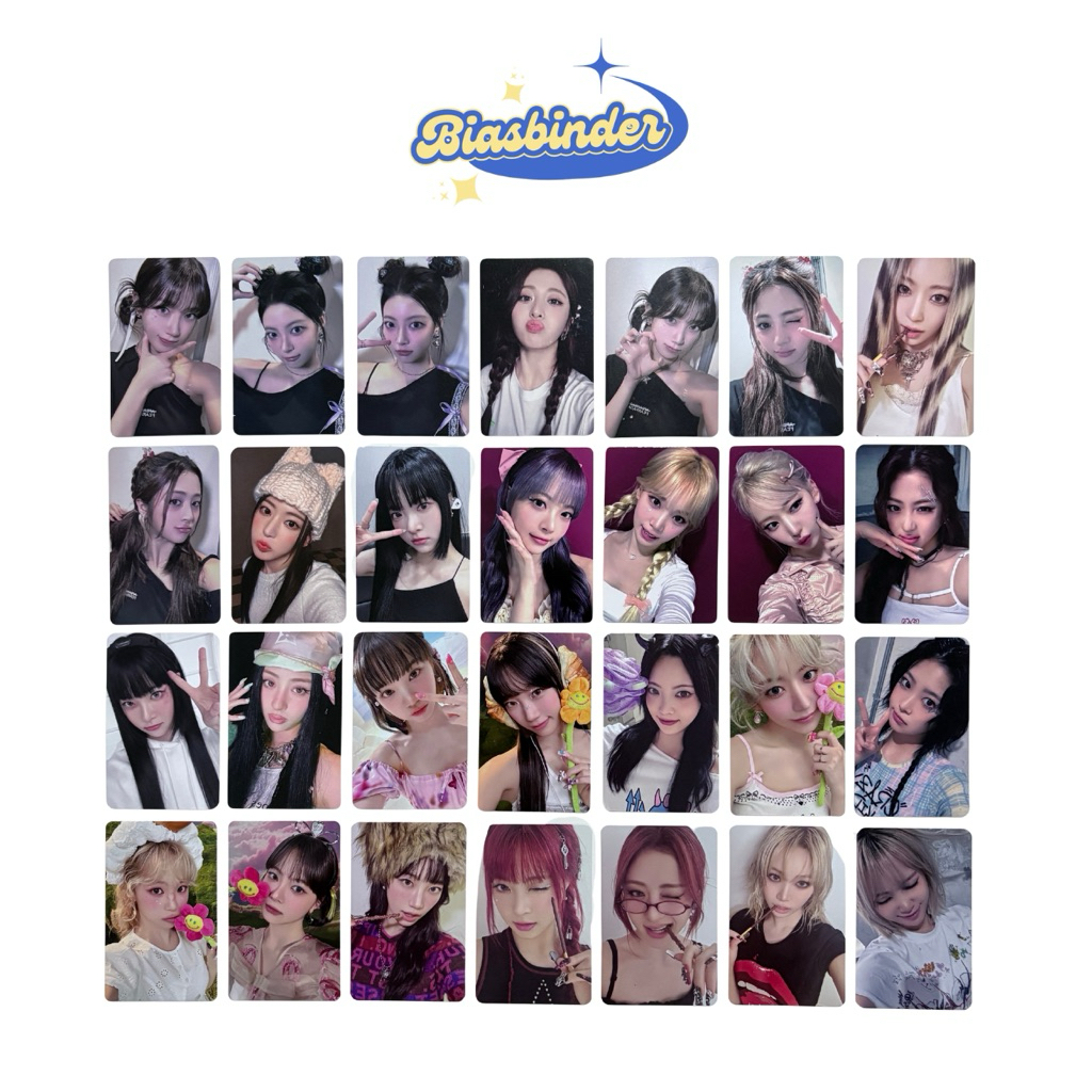 พร้อมจัดส่ง การ์ด LE SSERAFIM EASY CRAZY FANSIGN LUCKY DRAW EVENT