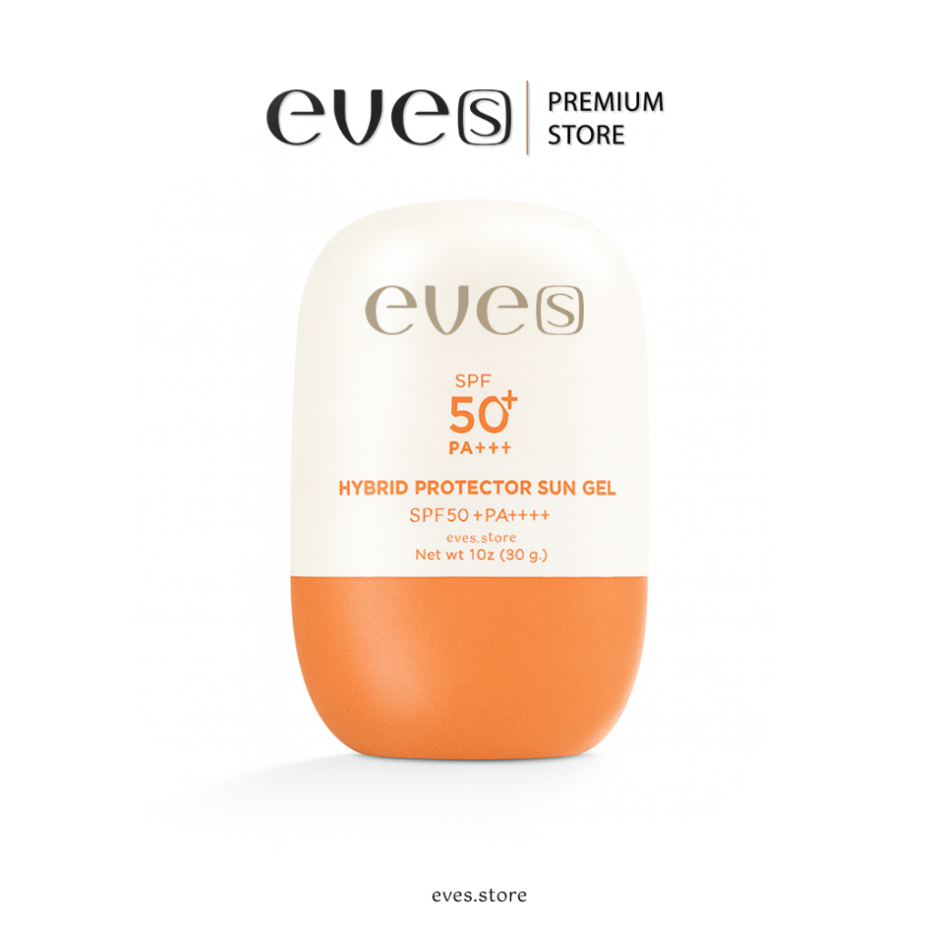 [ส่งด่วน] EVES อีฟส์ กันแดด ซันเจล อีฟส์ ขนาด 30 g. เนื้อเจล SPF50+ PA+++ ป้องกันผิวจากแสง UVA/UVB แสงสีฟ้า คุมมัน