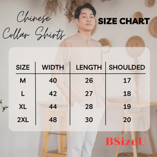 เสื้อเชิ้ตสีดำ เสื้อเชิ้ตแขนสั้น คอจีน แบรนด์ BSizeU เสื้อเชิ้ต ไม่ต้องรีด
