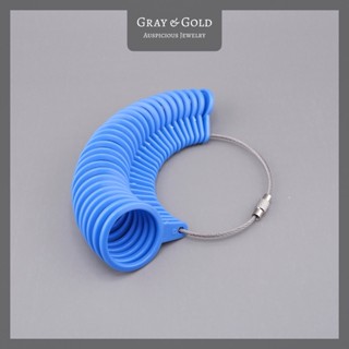 พวงแหวนพลาสติก วัดนิ้วมือ เทียบ Size แหวนแบบ 4 มาตรวัด ใช้วั…