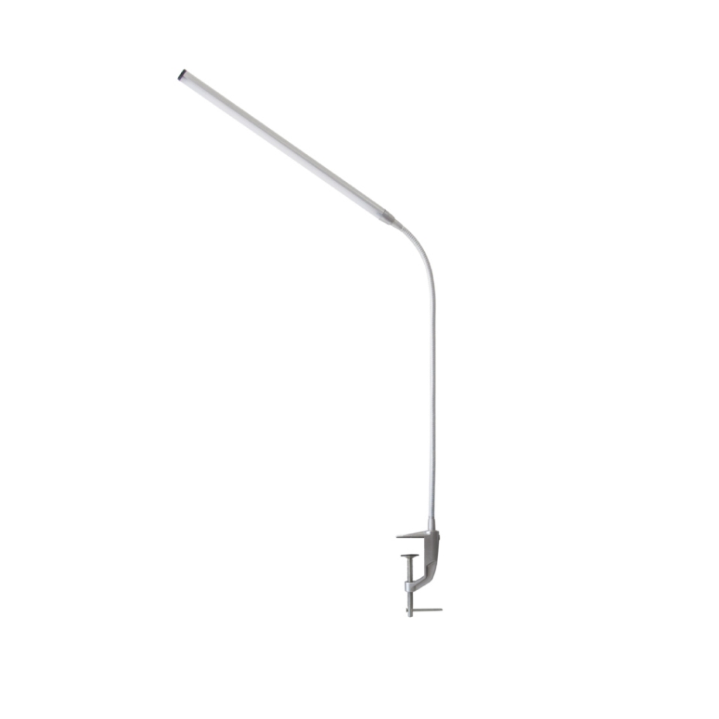 HI-TEK โคมไฟติดโต๊ะ LED รุ่น TUBE ระบบสัมผัส 5W สีเงิน แสงขาว