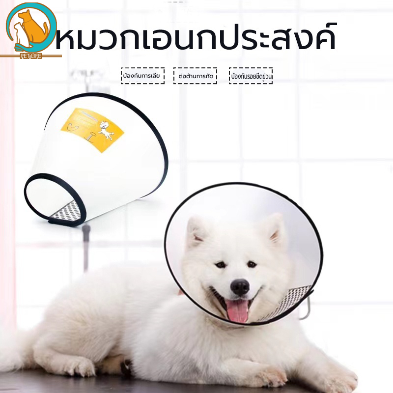 ลำโพงกันเลีย ปลอกคอกันเลีย คอลล่ากันเลีย สัตว์เลี้ยง สุนัข หมา แมว ลำโพงหมา ลำโพงแมว คอลล่าหมา