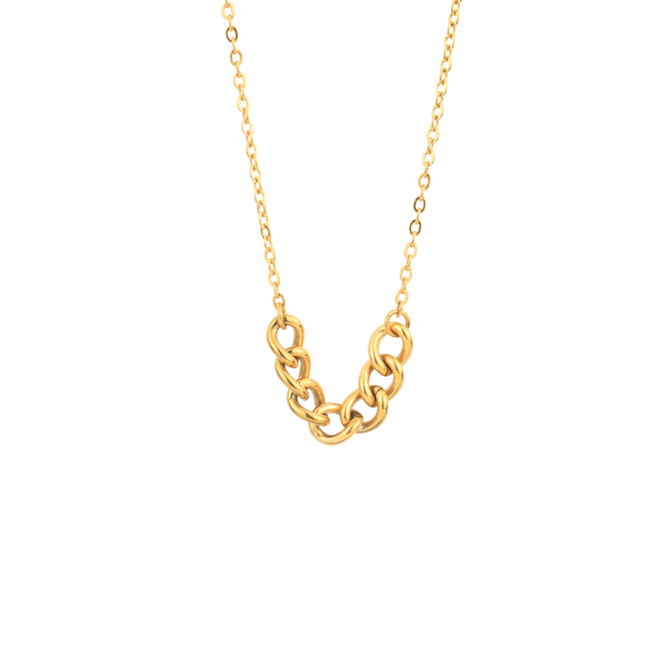 [ส่งด่วนฟรี] Fonney สร้อยคอ สแตนเลสแท้ไม่ลอกไม่ดำ