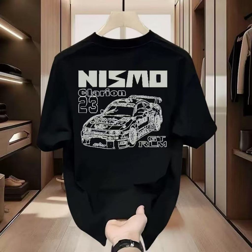 🚚 ส่งจากกรุงเทพ เสื้อโอเวอร์ไซส์  พิมพ์ลายเท่ สตรีท  แขนสั้น คอกลม ผ้านิ่มใส่สบายระบายอากาศได้ดี ไม่หด ไม่ย้วย ใส่สบาย