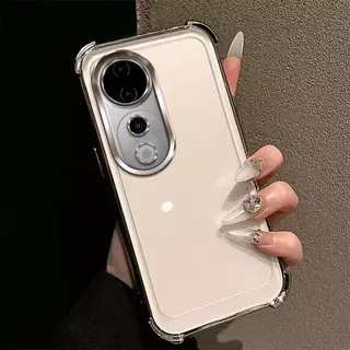 เคสใส ขอบสี การเลนส์กล้อง สำหรับ Vivo V60 lite V50 V50lite V40 V40Pro V30 V30Pro V60lite กันกระแทกสี่มุม