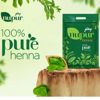 เฮนน่าธรรมชาติ100% godrej Henna Nupur 100% natural 75g /150g