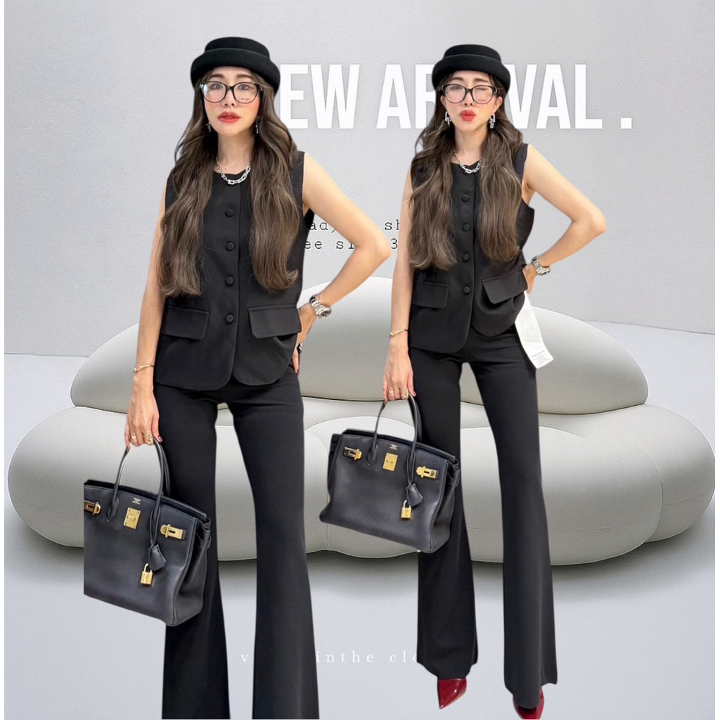 ส่งด่วน 🛵 KOREA GIRL กางเกงขายาวโซเฟีย เนื้อหนา ผ้านิ่มใส่สบาย