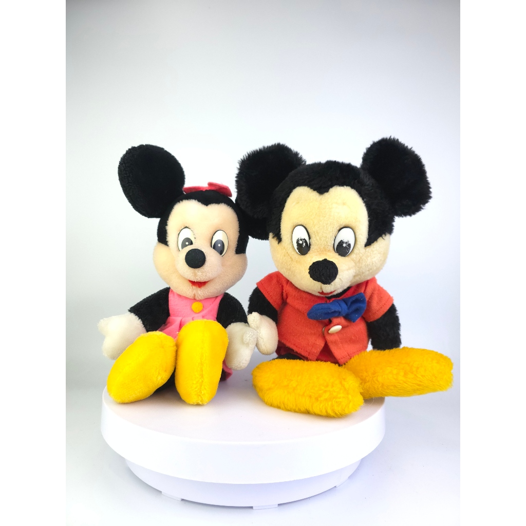 ตุ๊กตา Mickey Mouse และ Minnie Mouse 30cm (คู่)