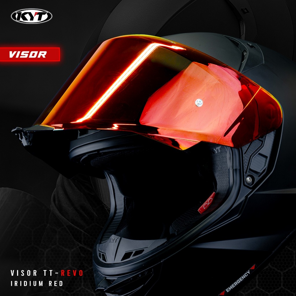 ✨ ชิลด์แต่ง KYT TT-REVO ✨ (เฉพาะชิลด์)