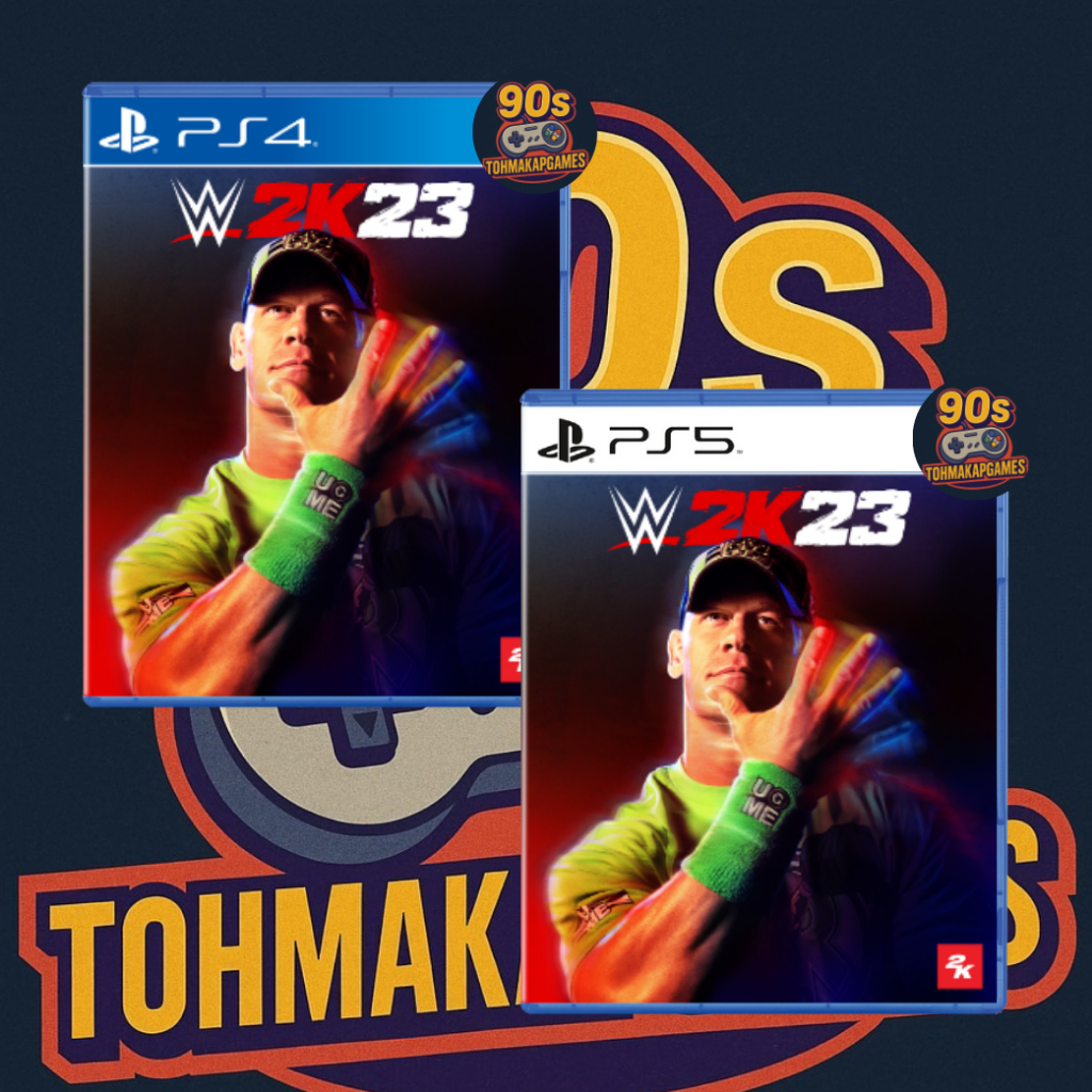 (มือ1/มือ2) แผ่นเกม PS4/PS5 : WWE 2K23