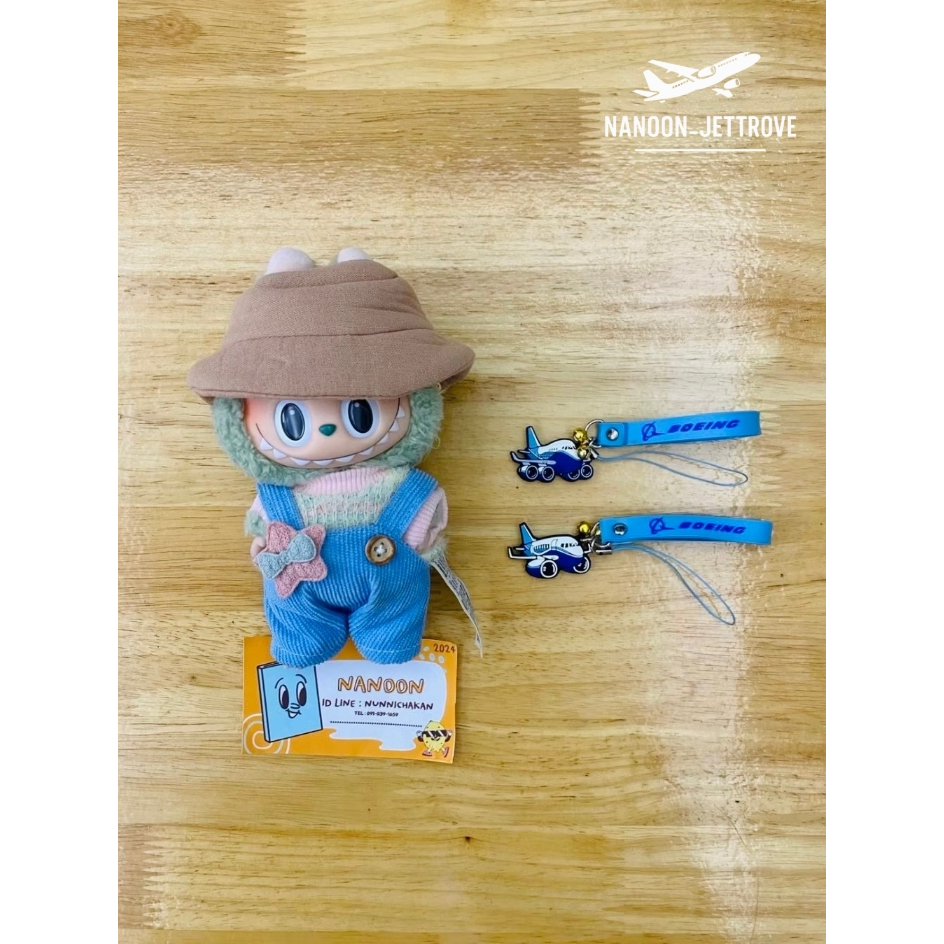 ✈️ NEW พวงกุญแจ BOEING ของแท้จาก Seattle USA | มีกระดิ่ง+สายห้อย | สายการบิน สายสะสมห้ามพลาด!