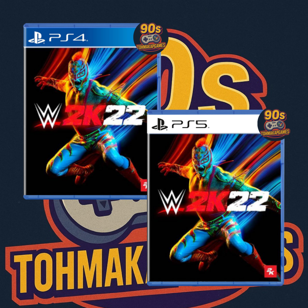 (มือ1/มือ2) แผ่นเกม PS4/PS5 : WWE 2K22