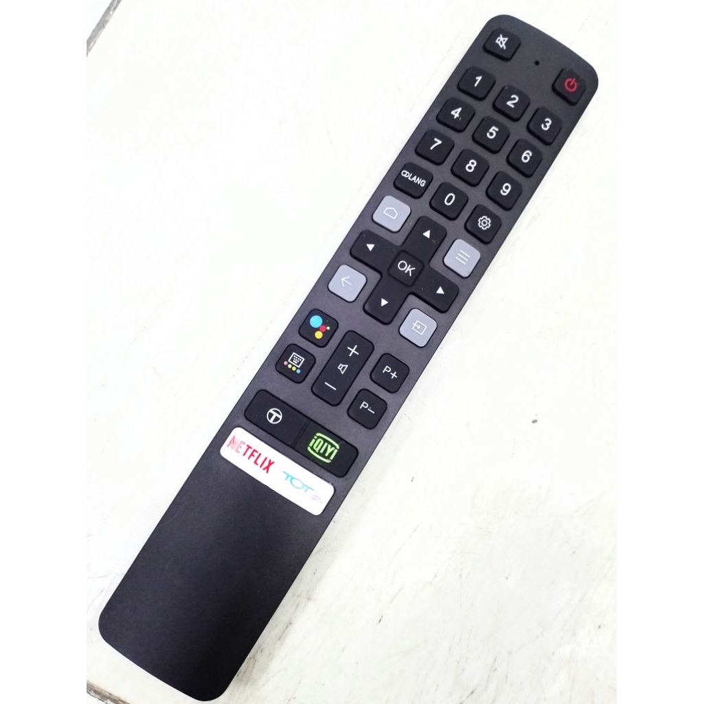 รีโมทใช้สำหรับ Smart TV TCL 4K QLED รุ่น 50C725ใช้ได้กับทีวีขนาด50"55"65"(P65US, P6US, P8M,P615,P715