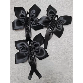 พร้อมส่ง!🇹🇭 ราคา/ชิ้น Butterfly Twist Clip กิ๊บบิดได้รูปโบว์ผีเสื้อ ผ้าซาตินเงาสวย หนีบง่าย ใช้งานสะดวก เนื้องานเกาหลี