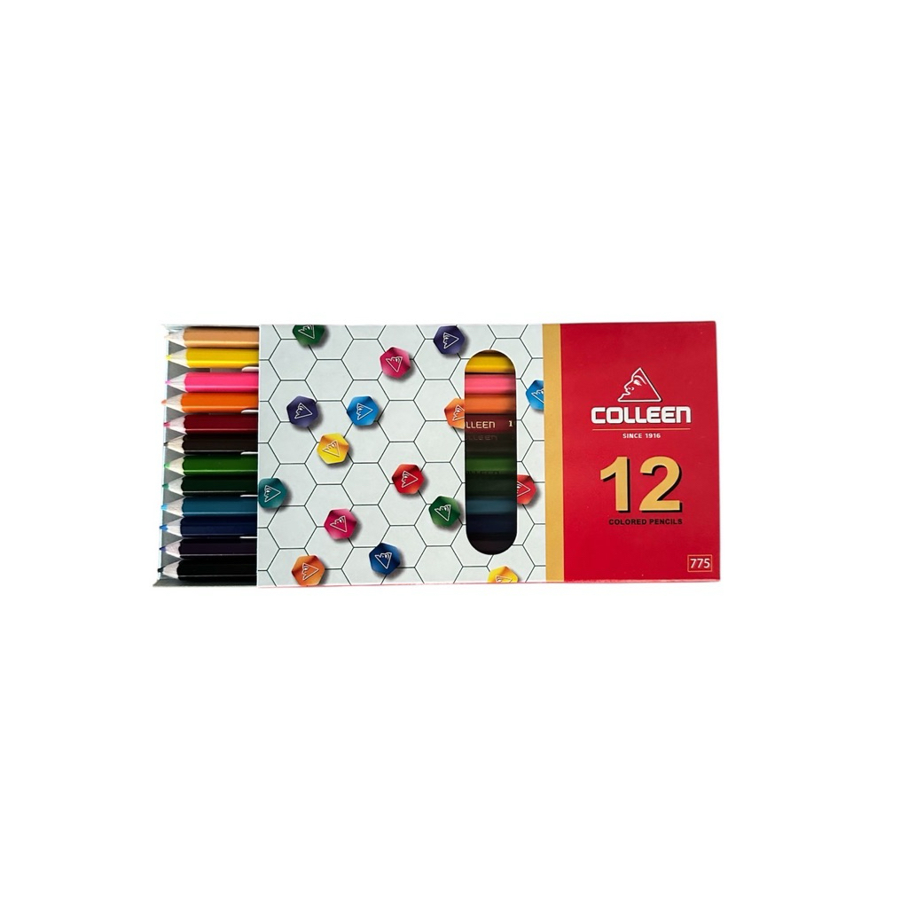 สีไม้ยาว COLLEEN 12สี
