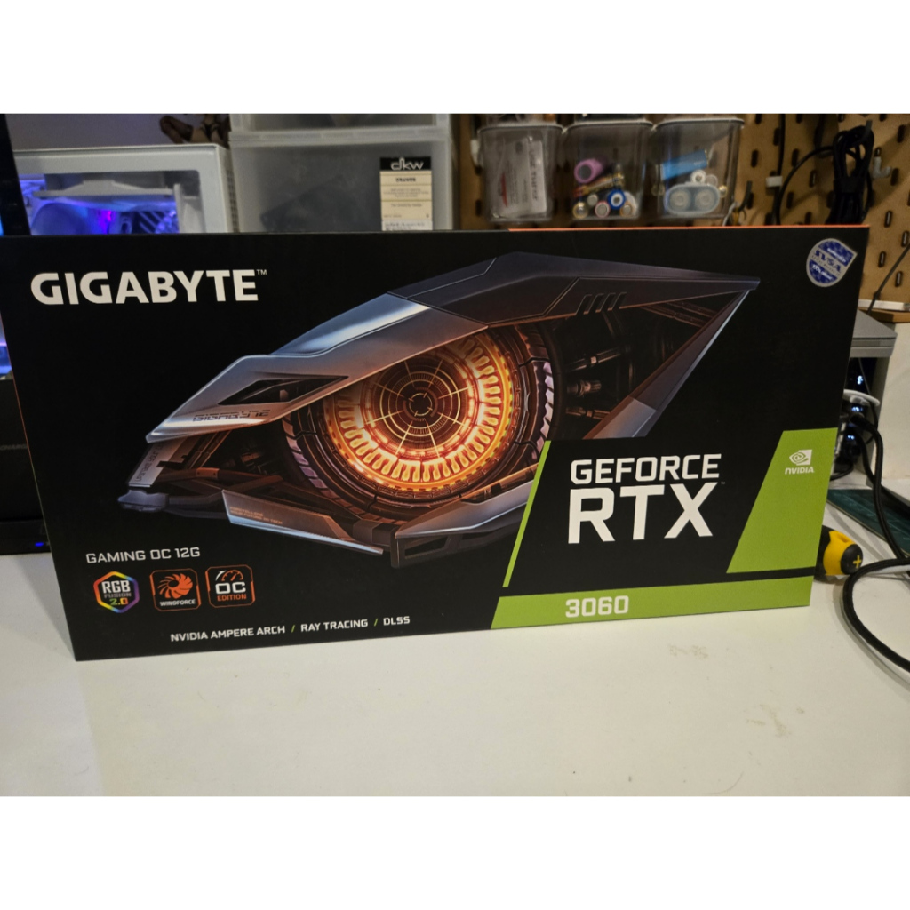 GIGABYTE GEFORCE RTX 3060 GAMING OC LHR 12G - 12GB (มือ 2)