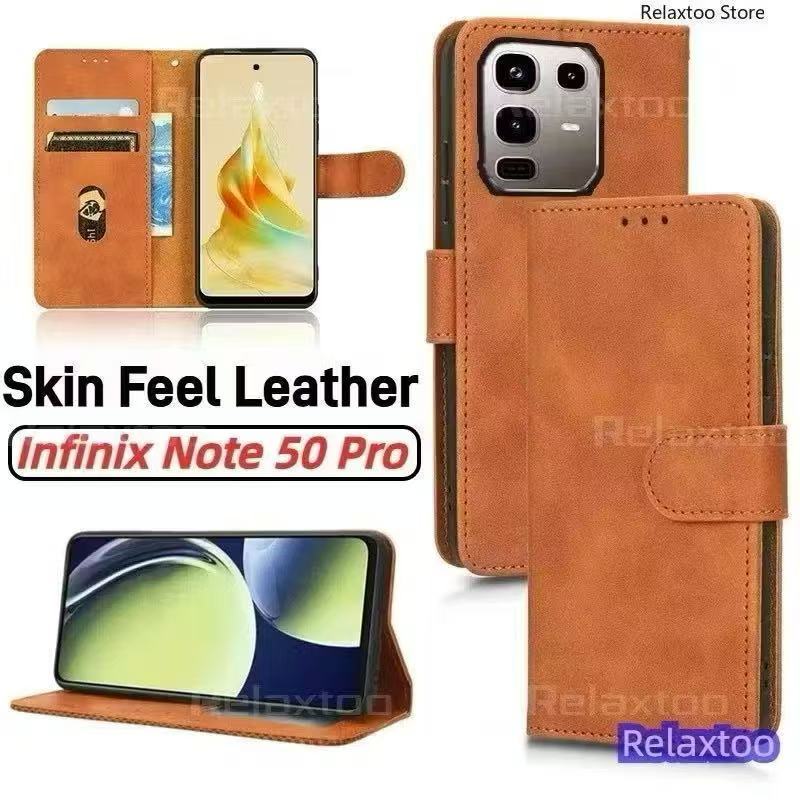 เคสฝาพับหนัง มีล็อค สำหรับiNfinix Note50s Not50Pro Note40Proplus Note40 Note12 Note12Pro Note30 เคสมีแม่เหล็ก