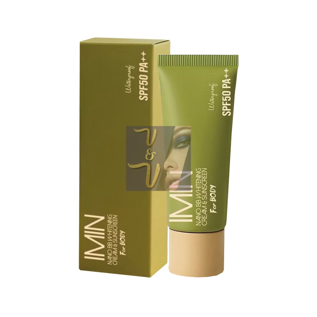 Imin Nano body care color & sunsceen Spf30 PA+++ ไอมินนาโน กันแดดทาตัว พลัส