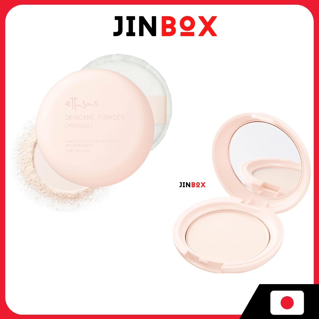 Ettusais Skin Care Powder (แป้งอัดแข็ง) Face Powder Pore Covering Daytime Makeup Touch-Up Skin Care Powder