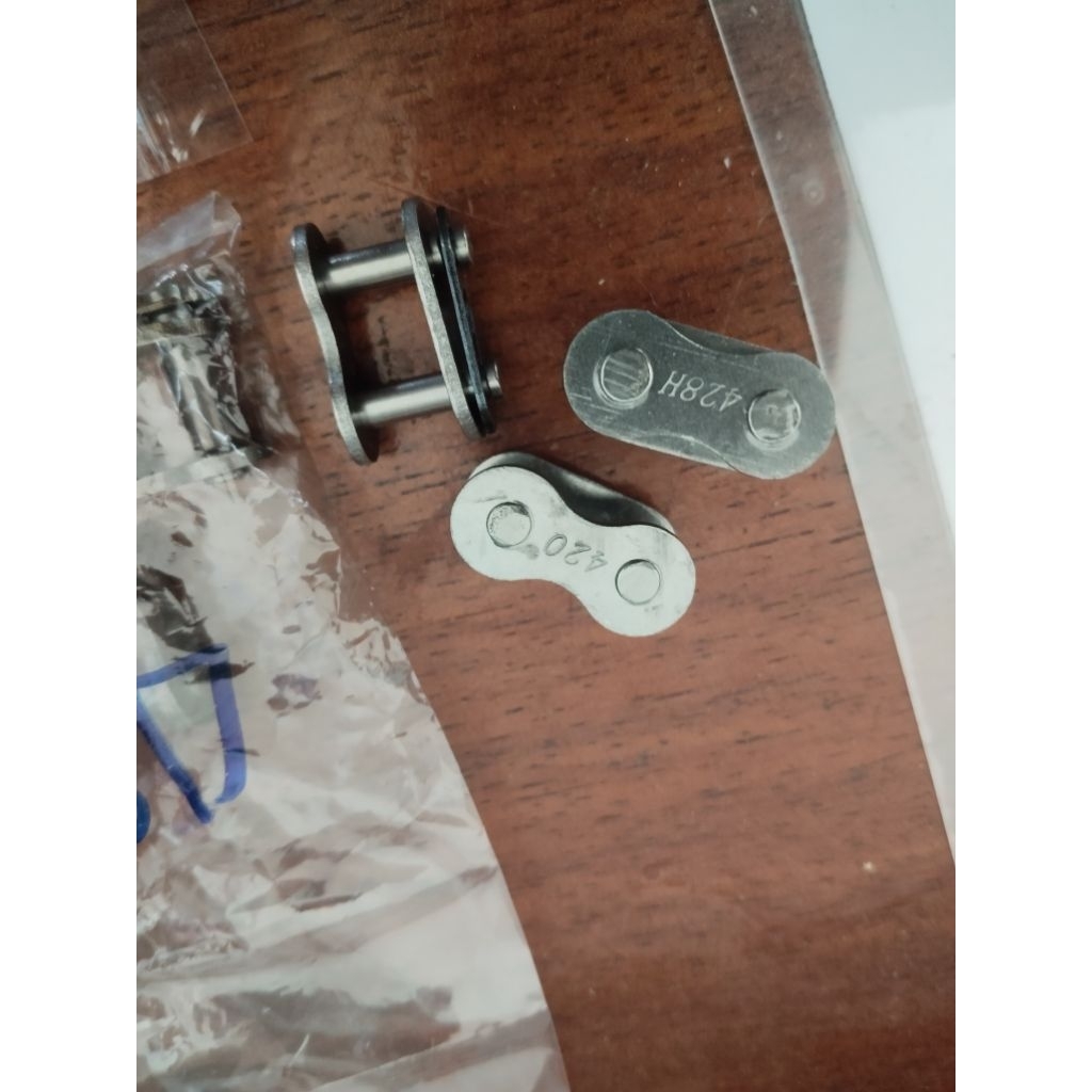 ข้อต่อโซ่มอไซค์ 428H, 420