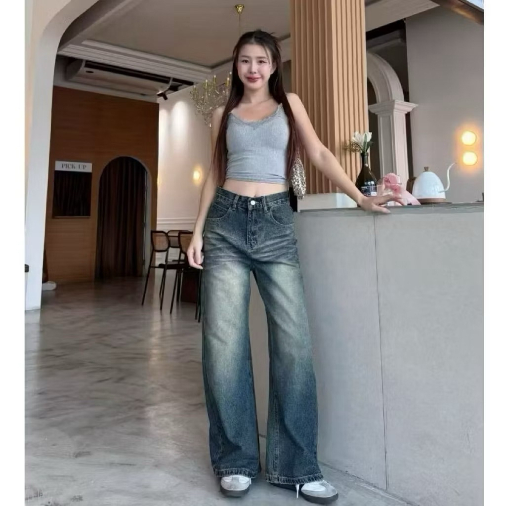 กางเกงยีนส์Belin Star สี dark neigh blue 3XL (มือสอง)