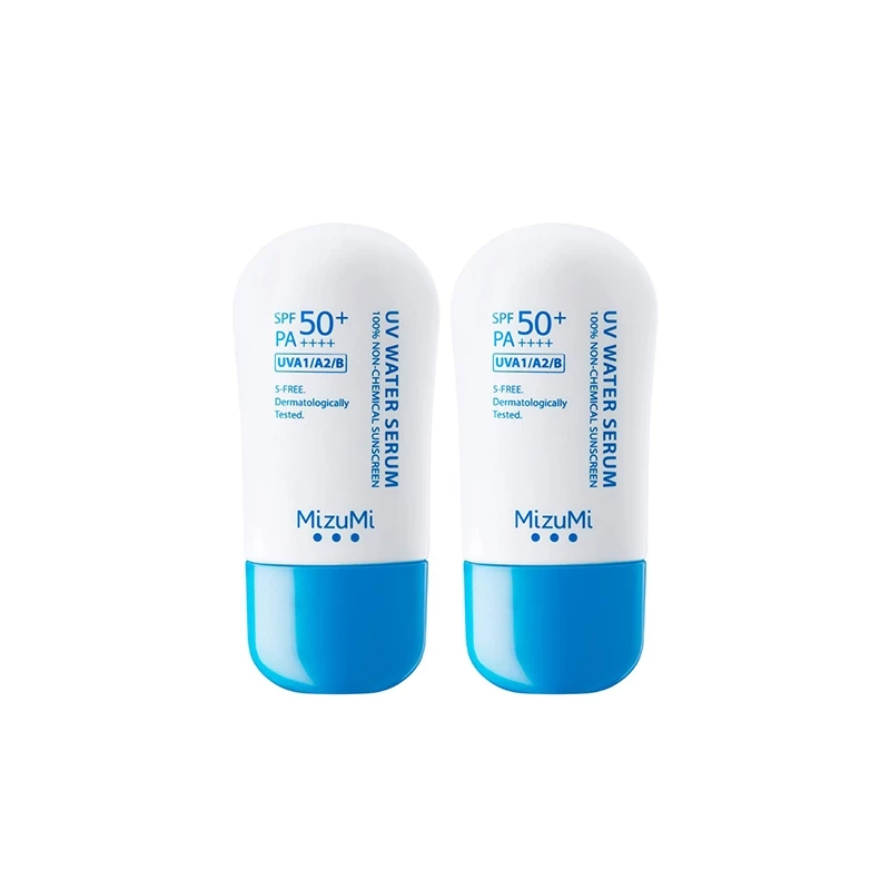 Photocard 1ใบ เมื่อซื้อครบ 500.-[แพ็คคู่] MizuMi UV Water Serum SPF50+ PA++++ 40g เซรั่มกันแดด บางเบา ซึมไว ไม่อุดตัน thumbnail 3