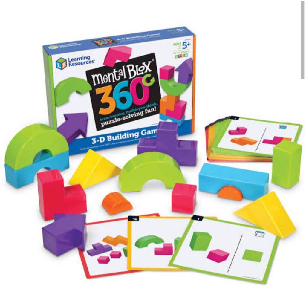 Learning Resources - Mental Blox 360 : 3D building game เกมบล็อก 3 มิติปริศนา 360(5y+)