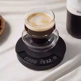 OutIn Claro Coffee Scale เครื่องชั่งกาแฟอัจฉริยะ แม่นยำ 0.1 กรัม พร้อมโหมดชงหลากหลาย