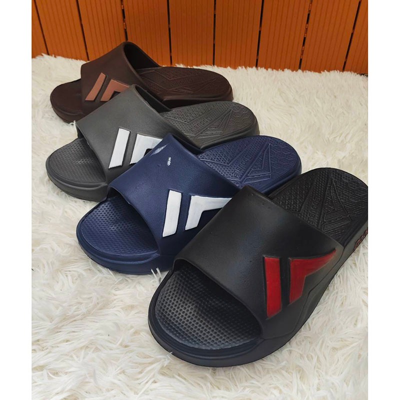 รองเท้าสวม EVA BDOUBLE สำหรับผู้ชายเท้าใหญ่ รุ่น TF092 พื้นหนา 1cm น้ำหนักเบา สวมใส่สบาย ไม่อับชื้น