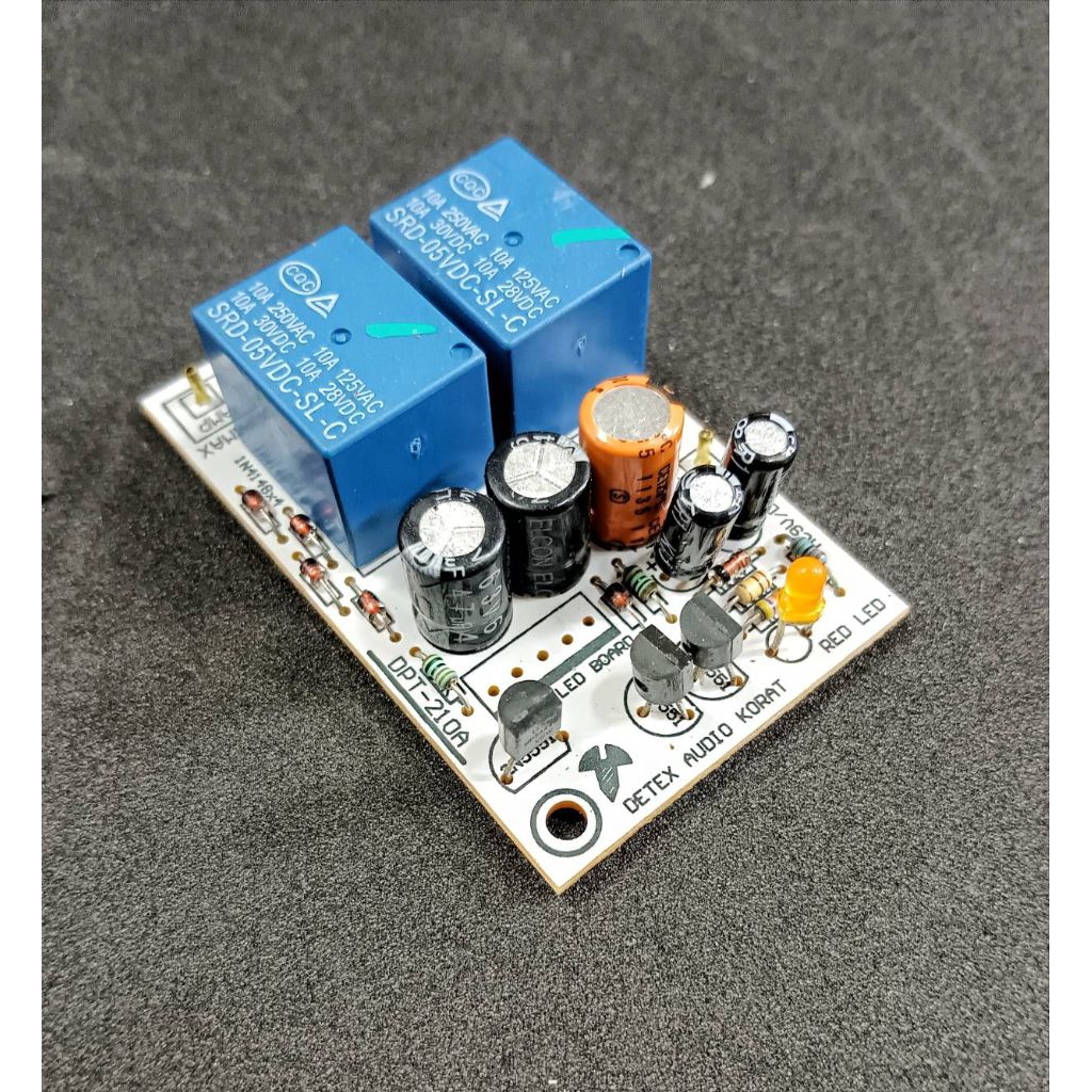 บอร์ดป้องกันลำโพง 12V  10+10A ระดับมืออาชีพ - รูปที่ 2