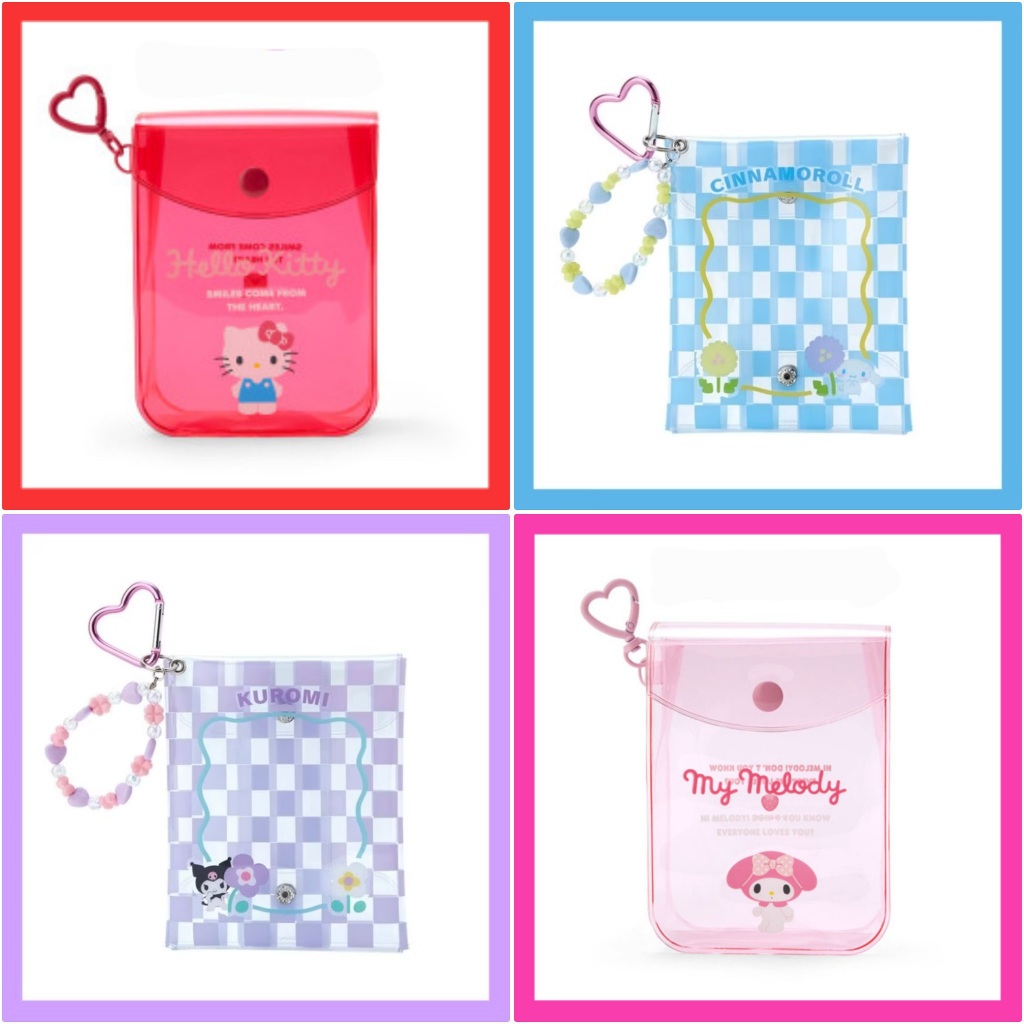 💛 แท้ 100% กระเป๋าใส่ของ Sanrio 💜 พวงกุญแจกระเป๋า กระเป๋าพวงกุญแจ Sanrio
