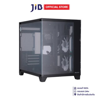 CASE (เคส) HUNTKEY S920 STORM - BLACK MICRO-ATX