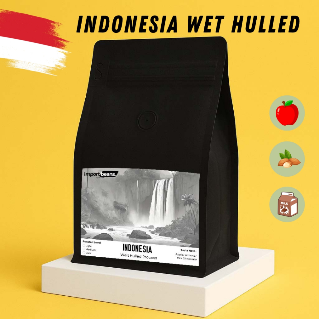 IMport coffee bean เมล็ดกาแฟคั่ว Colombia Rose Yeast Washed Process