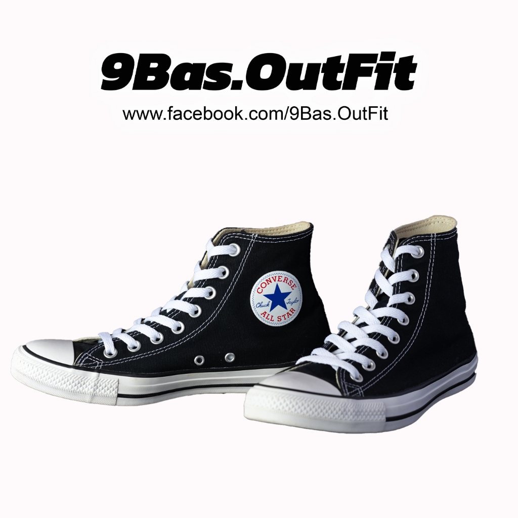 Converse All Star 90's  สีดำแท้ ช๊อปไทย รหัส P28 เบอร์ 40eur มือสอง ของแท้เท่านั้น