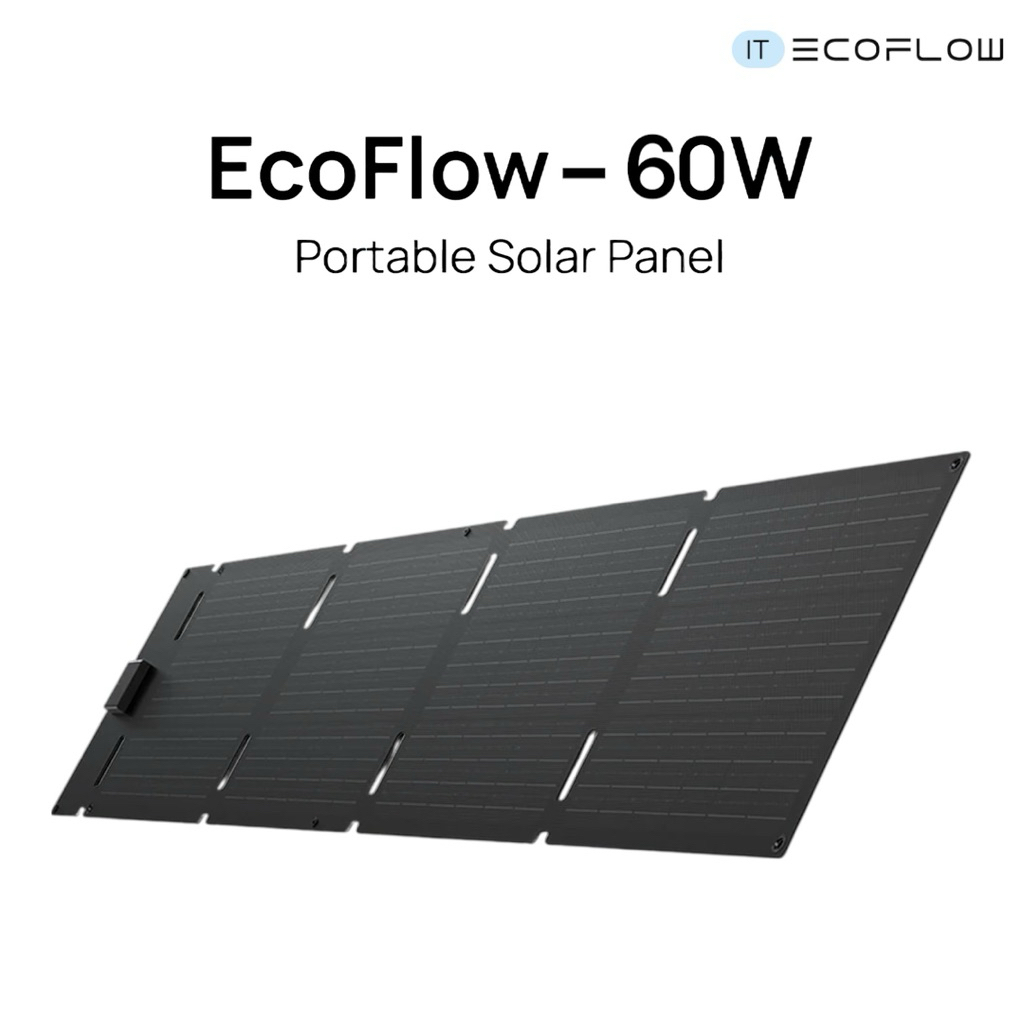EcoFlow 60W Portable Solar Panel โซล่าเซลล์พลังงานสะอาด