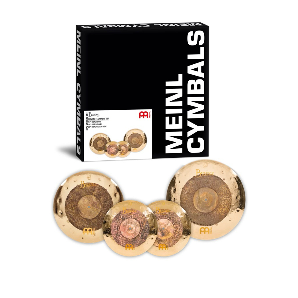 MEINL Cymbals Byzance Dual Complete Cymbal Set (BDU-CS1)