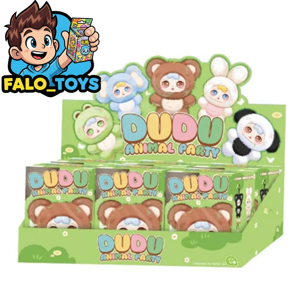 พร้อมส่ง dudu animal party ( 6 สุ่ม )
