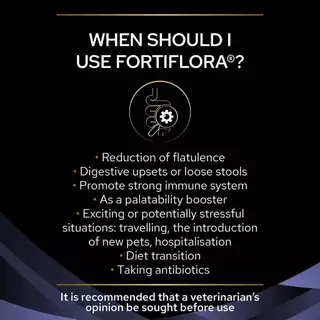 Proplan Fortiflora ผงโรยอาหาร โพรไปโอติก สุนัขและแมว 30ซอง [1กล่อง]