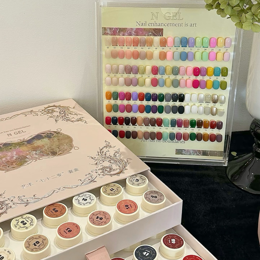 พร้อมส่ง 🌸 N GEL series 72 สี