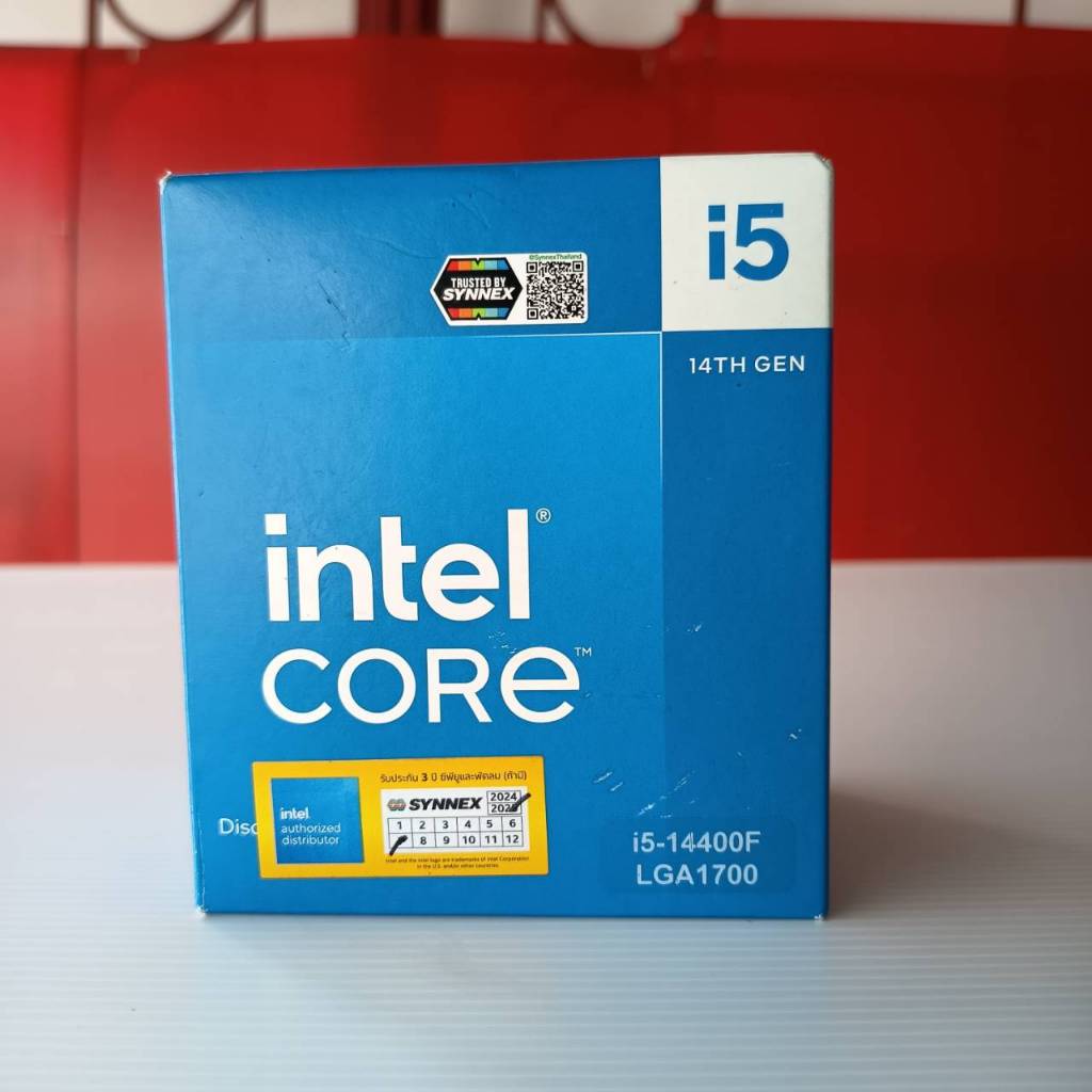 CPU Core i5-14400F ประกัน Advice เต็ม 3 ปี 4/7/2028