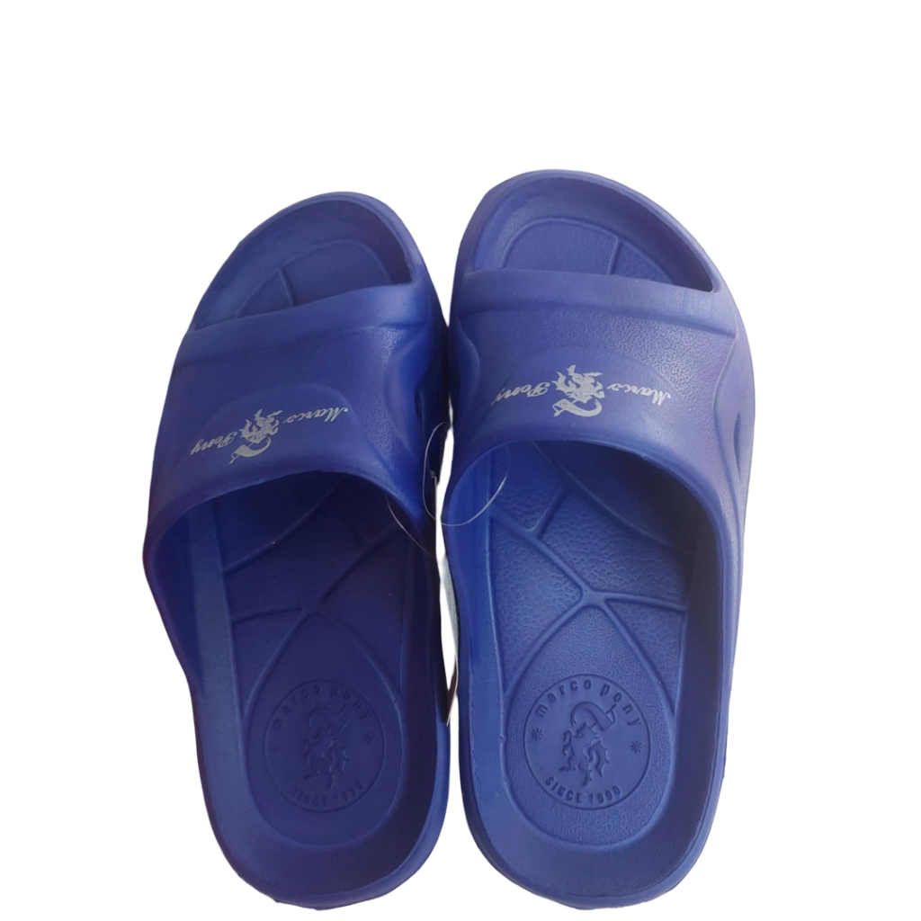 MP-522 รองเท้าแตะแบบสวมชาย รุ่นเบา นุ่ม สีดำ marcopony - รูปที่ 3