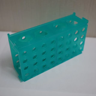 ที่วางหลอดทดลอง | Plastic Rack 4 ด้าน | Tube Rack สำหรับ Microcentrifuge 0.5–50 ml | คละสี (ส้ม/เหลือง/เขียว)