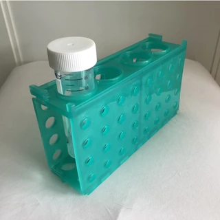 ที่วางหลอดทดลอง | Plastic Rack 4 ด้าน | Tube Rack สำหรับ Microcentrifuge 0.5–50 ml | คละสี (ส้ม/เหลือง/เขียว)
