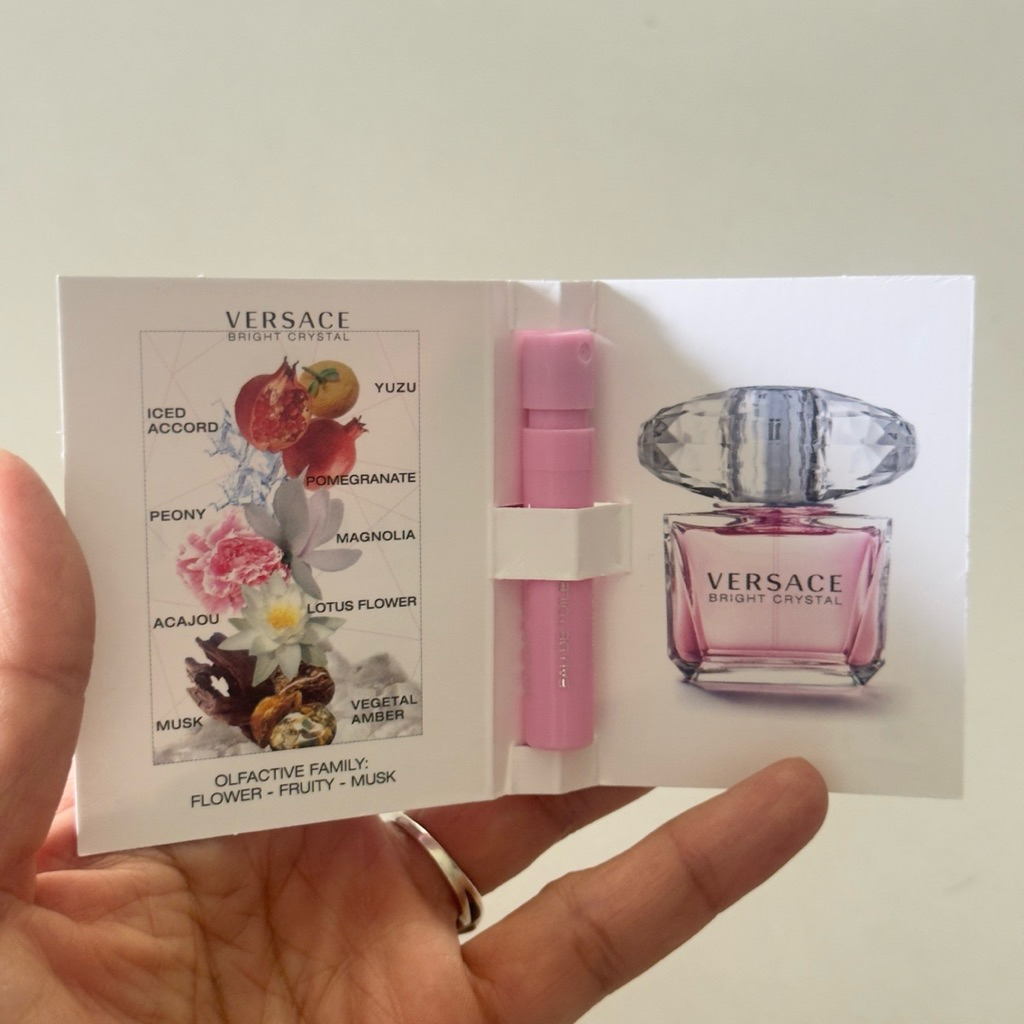 V ERS@CE Br1ght Crystal EDT น้ำหอมขนาดทดลองนะคะ