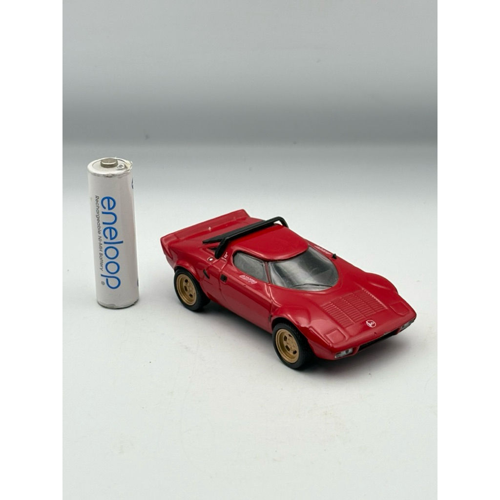 โมเดลรถ RARE DEL PRADO 1/43 CLASSIC LANCIA STRATOS RED DIECAST MODEL TOY CAR