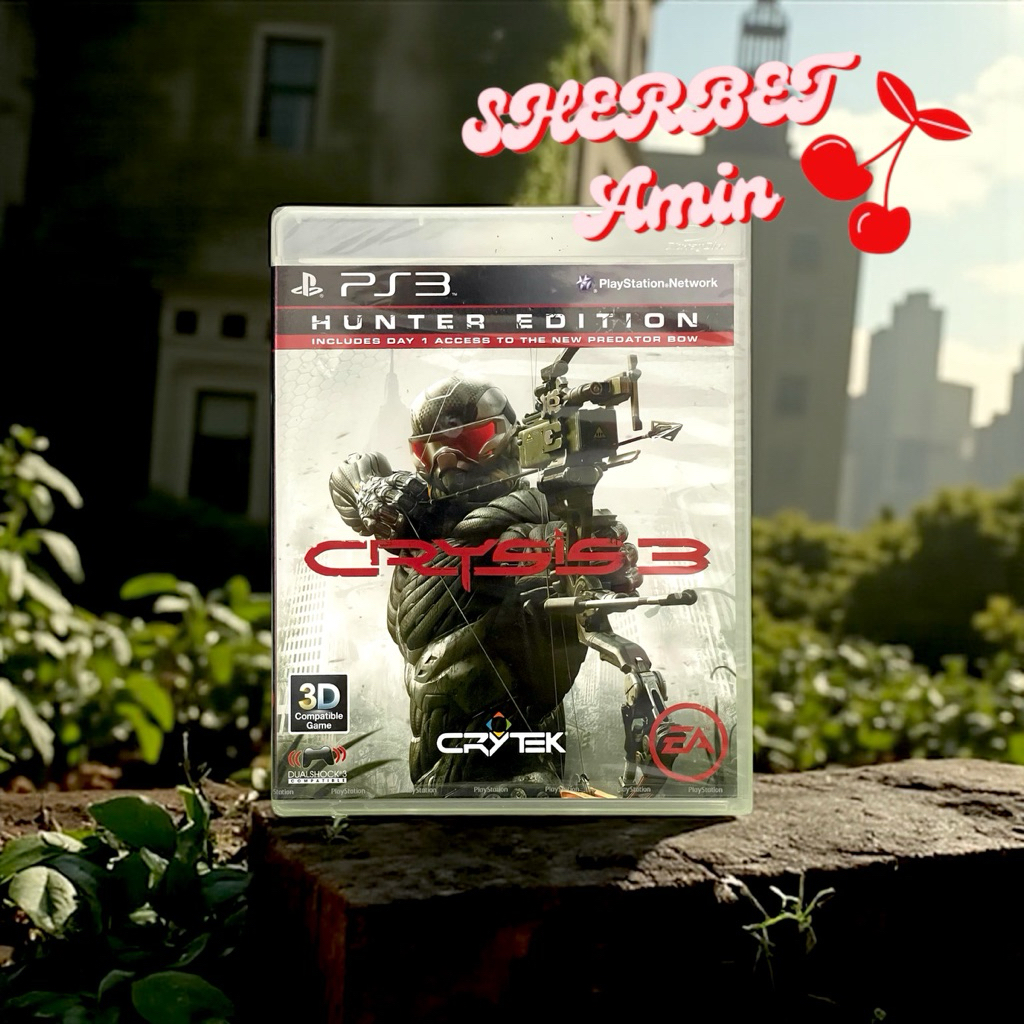 แผ่นเกม ps3 มือหนึ่ง / Crysis 3 (Hunter Edition) / zone 3