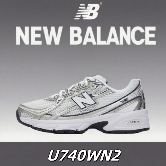ของแท้รับประกัน100%🎖 New Balance NB 740 Y2K  U740WN2 รองเท้าผ้าใบสำหรับผู้ชาย และผู้หญิง