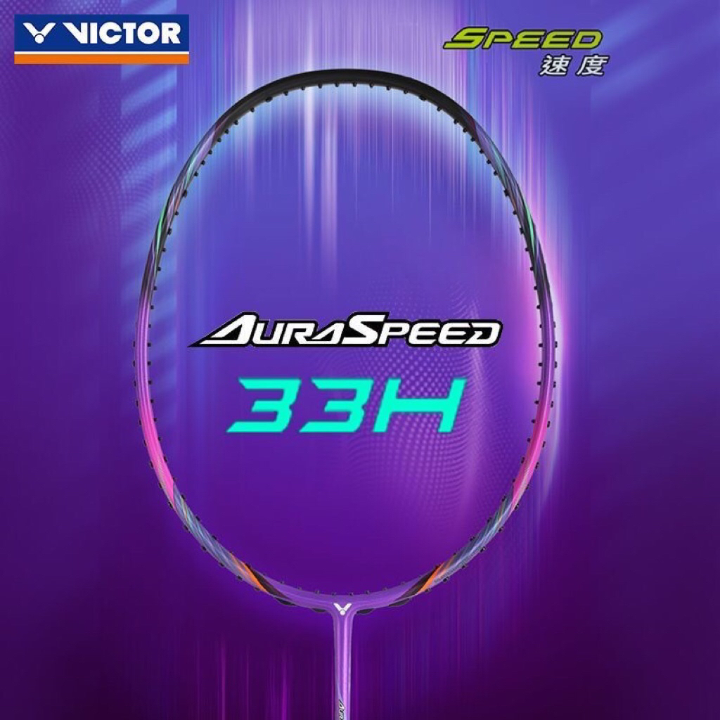 VICTOR AURASPEED 33H J แถม เอ็น VS100 พร้อมขึ้นฟรี