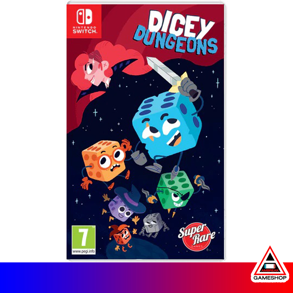 (พร้อมส่ง)Nintendo Switch : Dicey Dungeons #Super Rare Games(EU)(Z2)(มือ1)