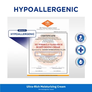 [JIMMY'S PICK] NU FORMULA Ultra-Rich Moisturizing Cream B5 + Ceramide 250g